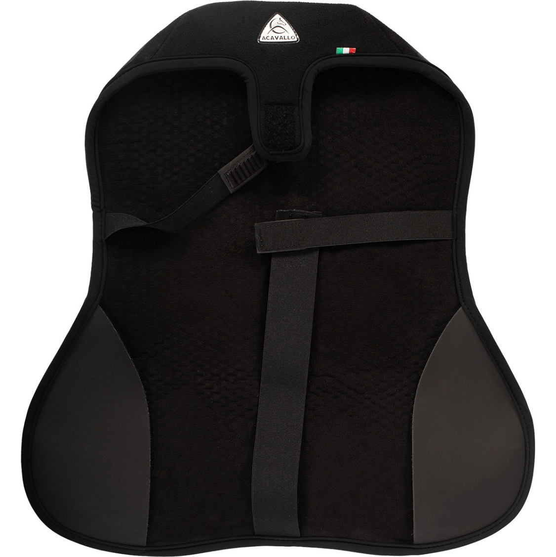 2026 Acavallo Siège Standard Sauveteur Saut Classique Gel-Out Dri-Lex 10mm AC520 - Black
